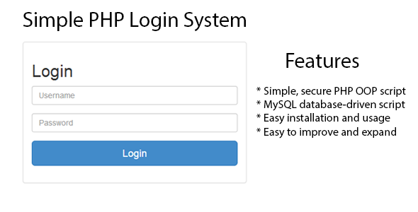 Simple PHP Login System