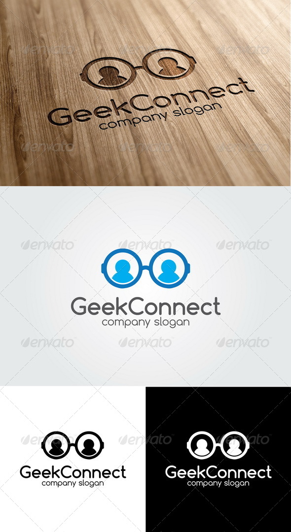 GraphicRiver Geek Connect Logo 5573069 GraphicRiver Geek Connect Logo 5573069