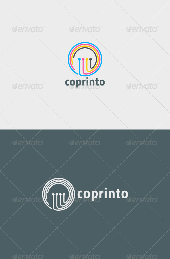 GraphicRiver Coprinto Logo 5575068 GraphicRiver Coprinto Logo 5575068