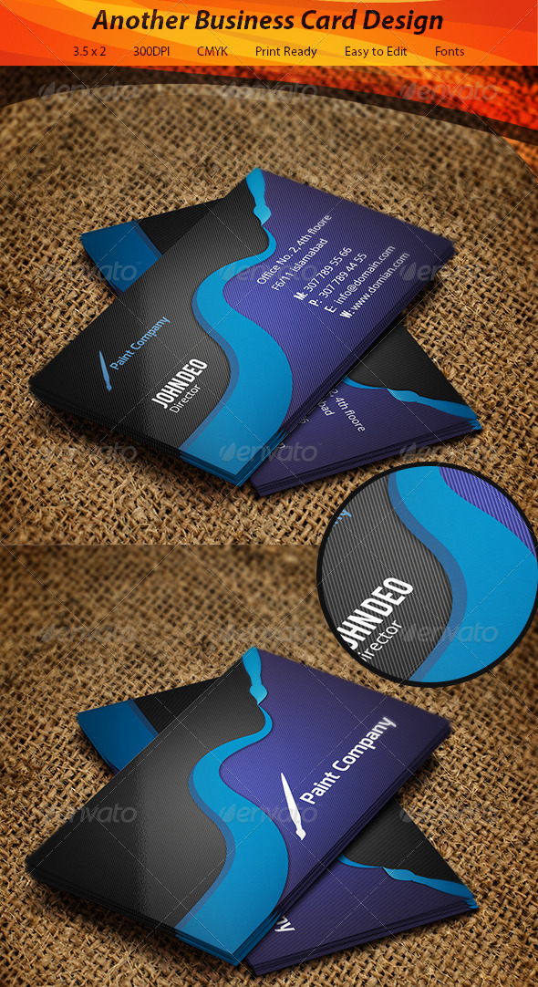 GraphicRiver Paint Company Business Card 5577307 GraphicRiver Paint Company Business Card 5577307