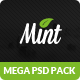 Mint - Mega PSD Pack - ThemeForest Item for Sale