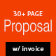 Wireframe: Proposal Template w/ Invoice & Contract Wireframe: Proposal Template w/ Invoice & Contract - GraphicRiver Item for Sale