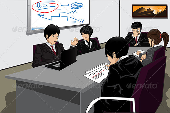 GraphicRiver Business Meeting 5591863 GraphicRiver Business Meeting 5591863