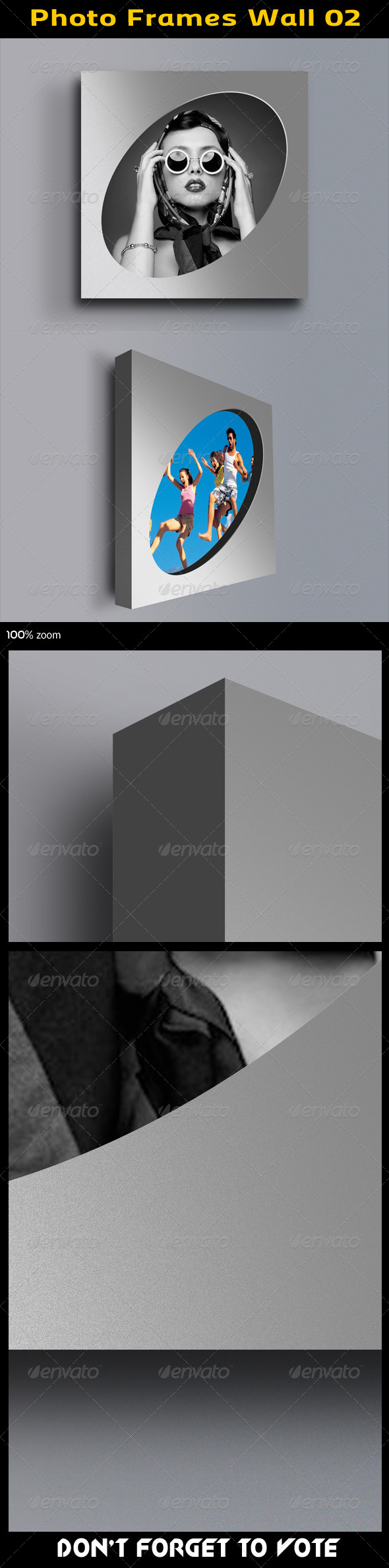 GraphicRiver Photo Frames Wall 02 5595590 GraphicRiver Photo Frames Wall 02 5595590