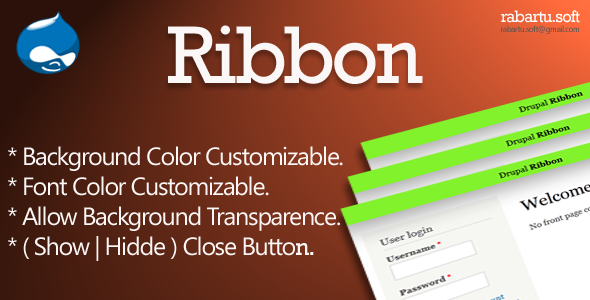Drupal Ribbon - CodeCanyon Item for Sale