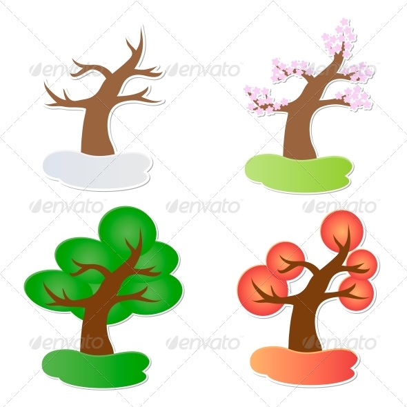 GraphicRiver Four Seasons 5596547 GraphicRiver Four Seasons 5596547