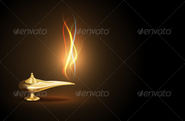 GraphicRiver Aladdin Lamp 5599968 GraphicRiver Aladdin Lamp 5599968