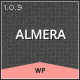 Almera Responsive Portfolio WordPress Theme - ThemeForest Item for Sale