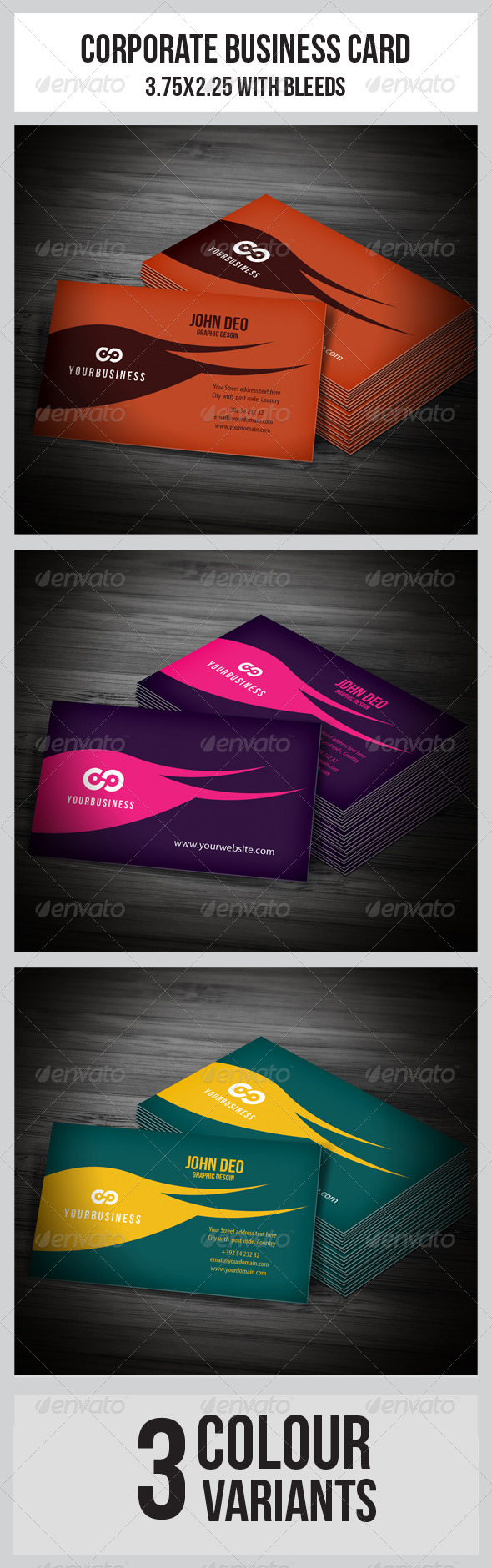 GraphicRiver Corporate Business Cards 5606954 GraphicRiver Corporate Business Cards 5606954