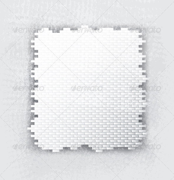 GraphicRiver Bricks Banner 5616595 GraphicRiver Bricks Banner 5616595