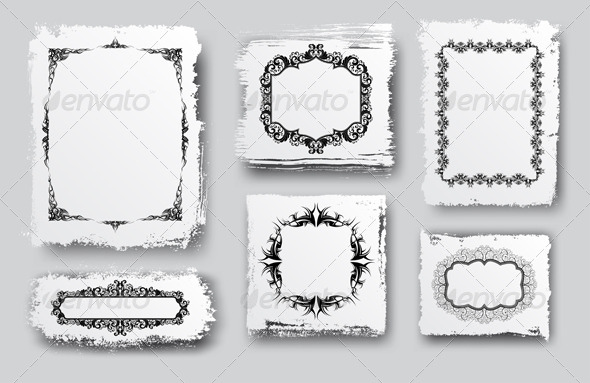 GraphicRiver Grungy Banners 5616736 GraphicRiver Grungy Banners 5616736