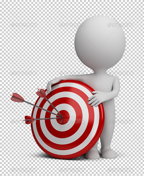 GraphicRiver 3D Small People Target 5619705 GraphicRiver 3D Small People Target 5619705