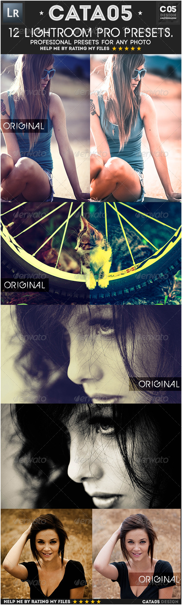 12 Mixed Pro Presets - Lightroom Presets Add-ons
