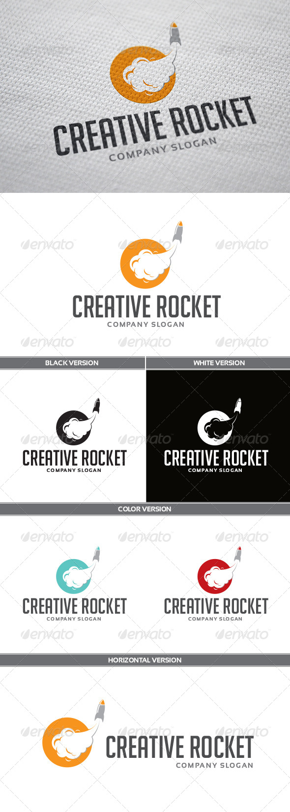 GraphicRiver Creative Rocket Logo 5624136 GraphicRiver Creative Rocket Logo 5624136