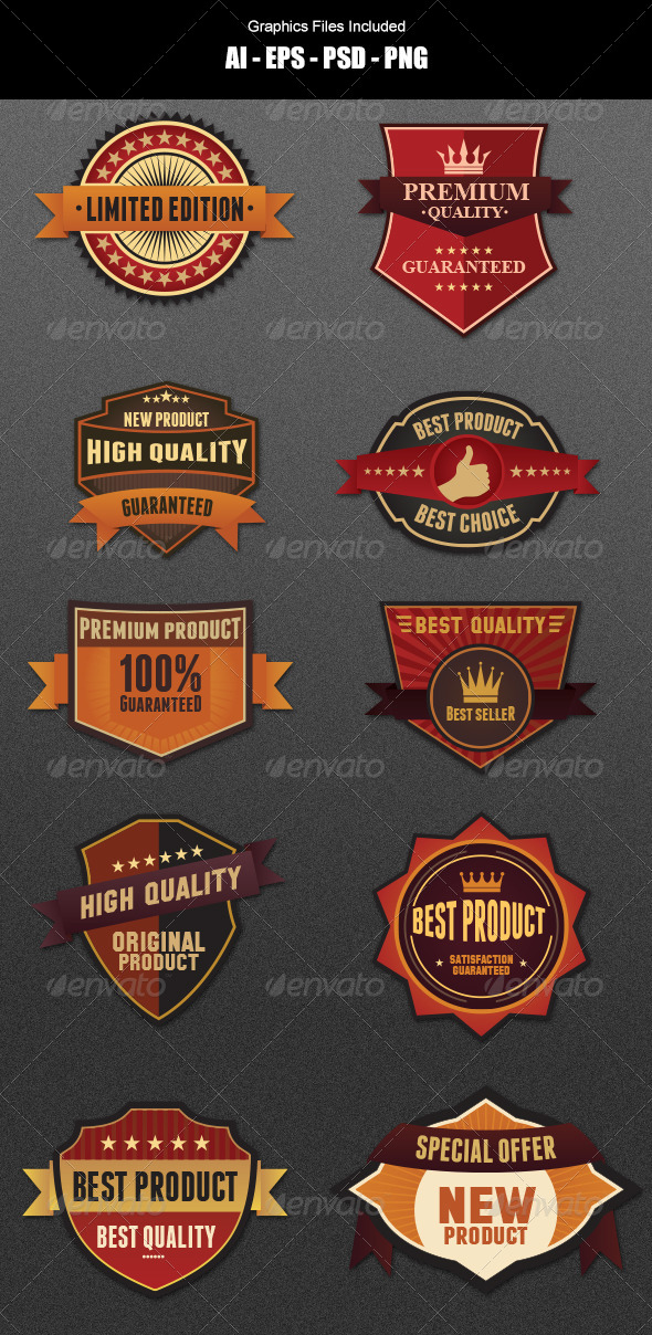 Badges Design (Decorative)