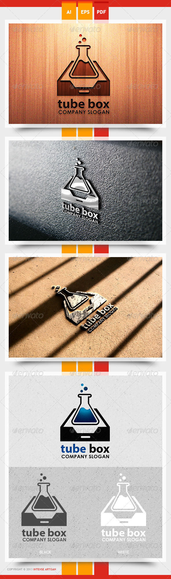 GraphicRiver Tube Box Logo Template 5625450 GraphicRiver Tube Box Logo Template 5625450