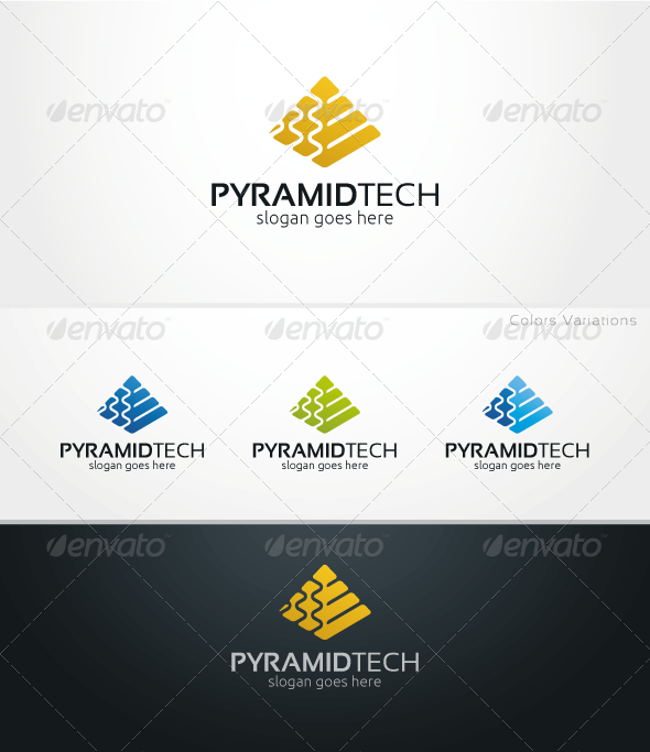 GraphicRiver PyramidTech Logo Template 5625613 GraphicRiver PyramidTech Logo Template 5625613