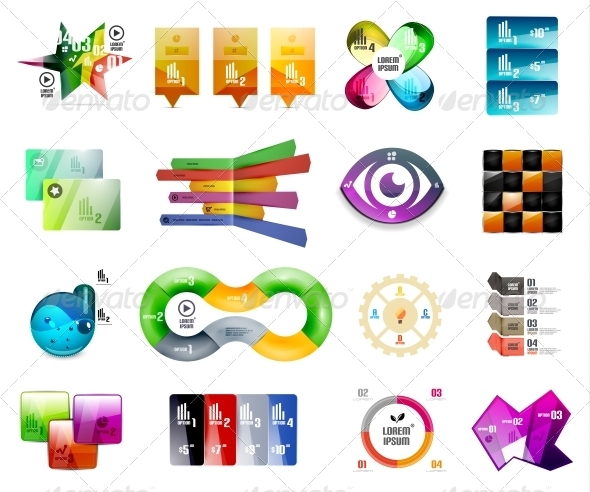 GraphicRiver Set of Infographic Templates and Elements 5626702 GraphicRiver Set of Infographic Templates and Elements 5626702