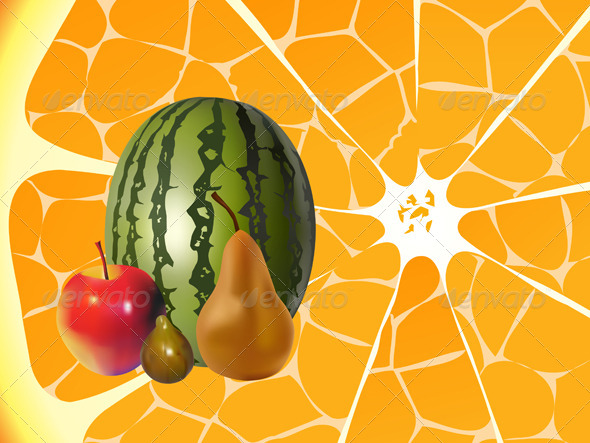 GraphicRiver Autumn Fruits 5631347 GraphicRiver Autumn Fruits 5631347