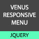 Venus Responsive Menu - CodeCanyon Item for Sale