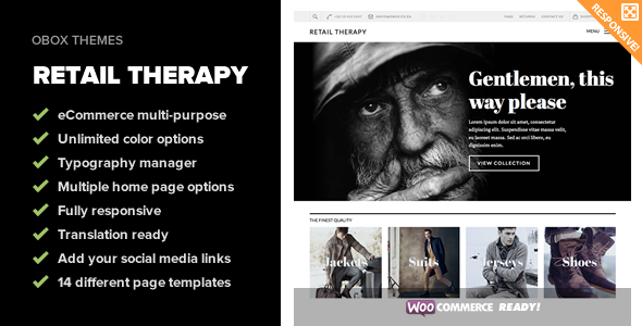 Retail Therapy - Multi-Purpose eCommerce Theme - WooCommerce eCommerce