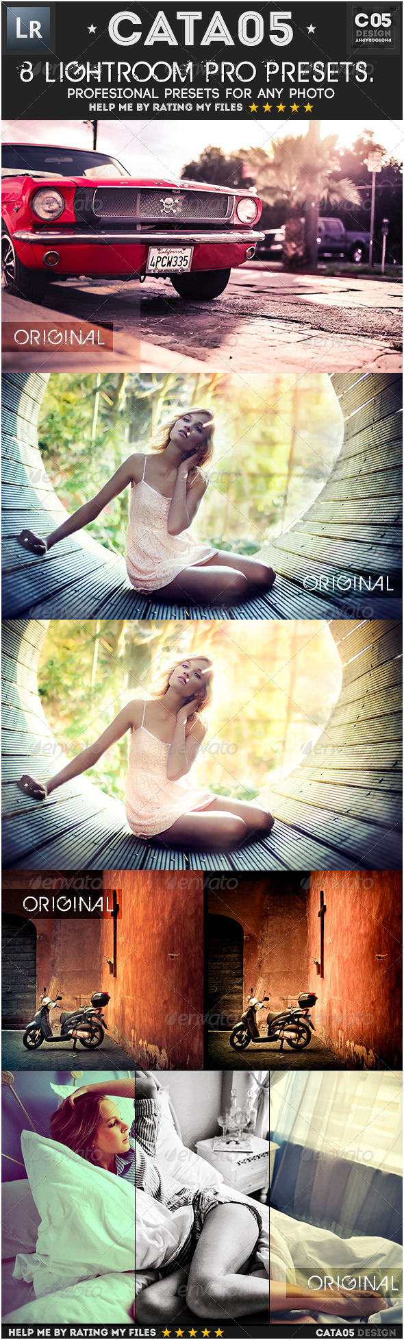 8 Premium Pro Presets - Lightroom Presets Add-ons