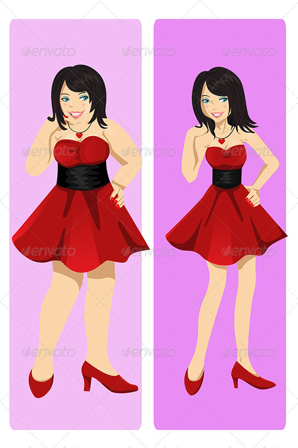 GraphicRiver Weight Loss Concept 5641208 GraphicRiver Weight Loss Concept 5641208