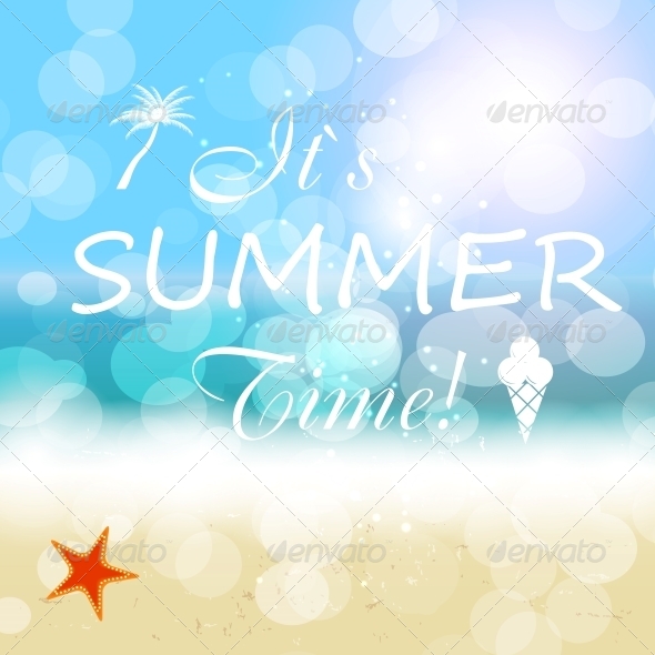 GraphicRiver Summer Holidays Vector Background 5641829 GraphicRiver Summer Holidays Vector Background 5641829