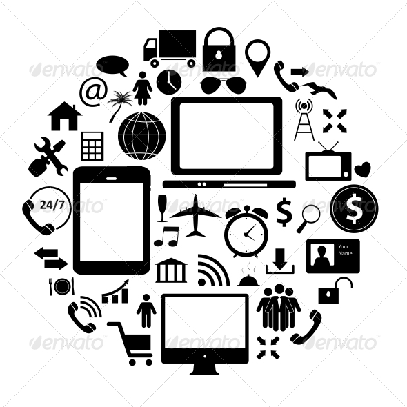 GraphicRiver Social Media Concept Vector Illustration 5642262 GraphicRiver Social Media Concept Vector Illustration 5642262