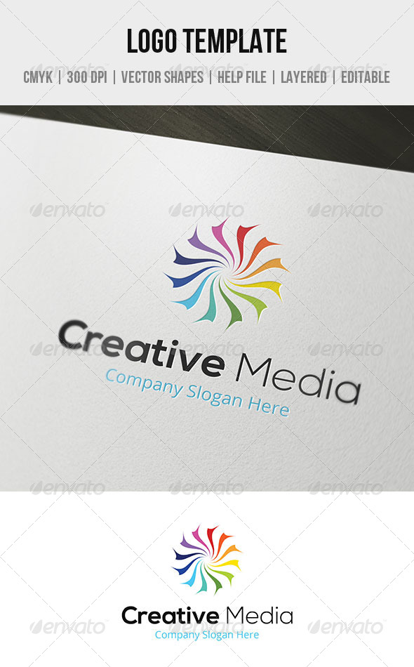 GraphicRiver Creative Media Logo Template 5643024 GraphicRiver Creative Media Logo Template 5643024