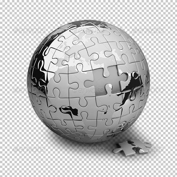 GraphicRiver Earth of the Puzzle 5645943 GraphicRiver Earth of the Puzzle 5645943