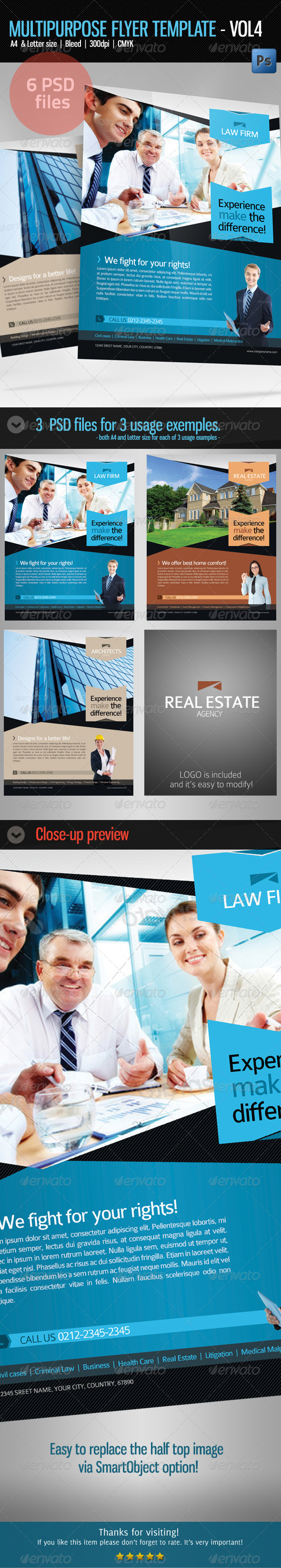 GraphicRiver Multipurpose Business Flyer Template Vol 4 5648205 GraphicRiver Multipurpose Business Flyer Template Vol 4 5648205