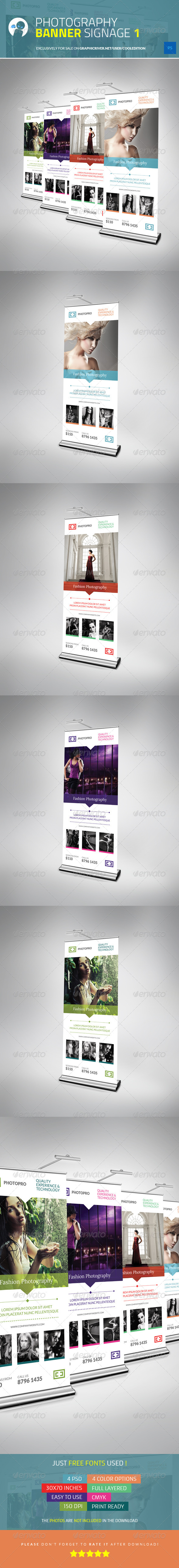 Photography Banner Signage 1 - Signage Print Templates