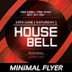 Minimal Flyer - House Bell Minimal Flyer - House Bell - GraphicRiver Item for Sale