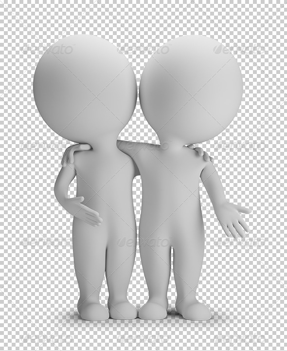 GraphicRiver 3D Small People Friends 5663572 GraphicRiver 3D Small People Friends 5663572