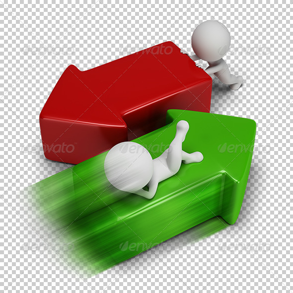 GraphicRiver 3D Small People Easy Success 5665952 GraphicRiver 3D Small People Easy Success 5665952