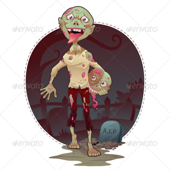 GraphicRiver Vector Zombie Bro 5670385 GraphicRiver Vector Zombie Bro 5670385