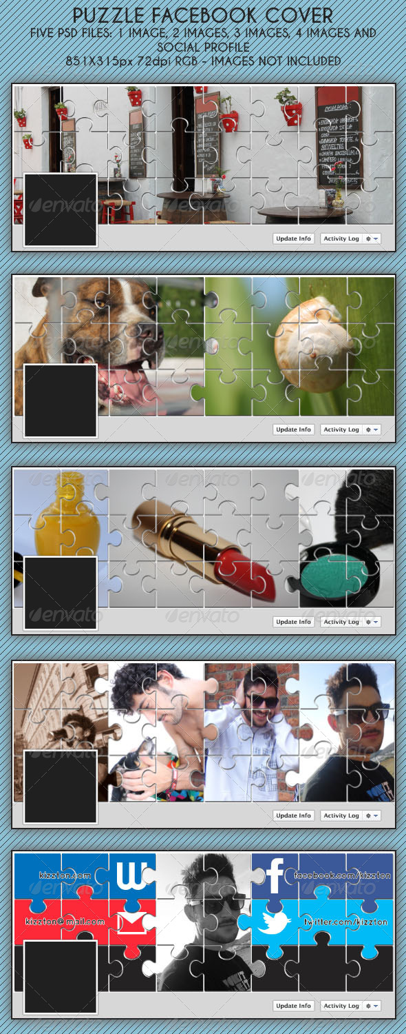 GraphicRiver Puzzle Fb Timeline Cover 5659580 GraphicRiver Puzzle Fb Timeline Cover 5659580