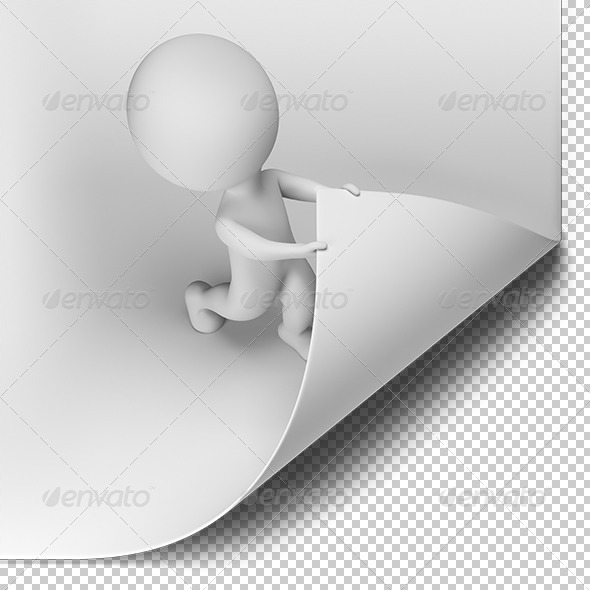 GraphicRiver 3D small people scroll the page 5677976 GraphicRiver 3D small people scroll the page 5677976