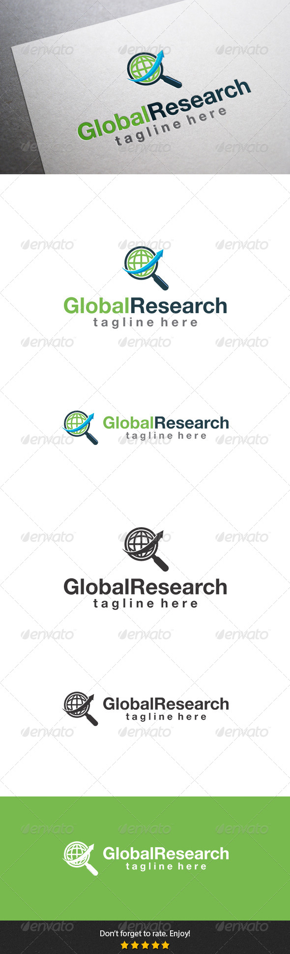 GraphicRiver Global Research Logo 5678378 GraphicRiver Global Research Logo 5678378