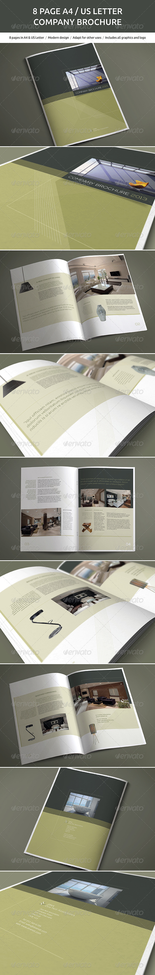 GraphicRiver 8 Page A4 and US Letter Company Brochure 5681588 GraphicRiver 8 Page A4 and US Letter Company Brochure 5681588