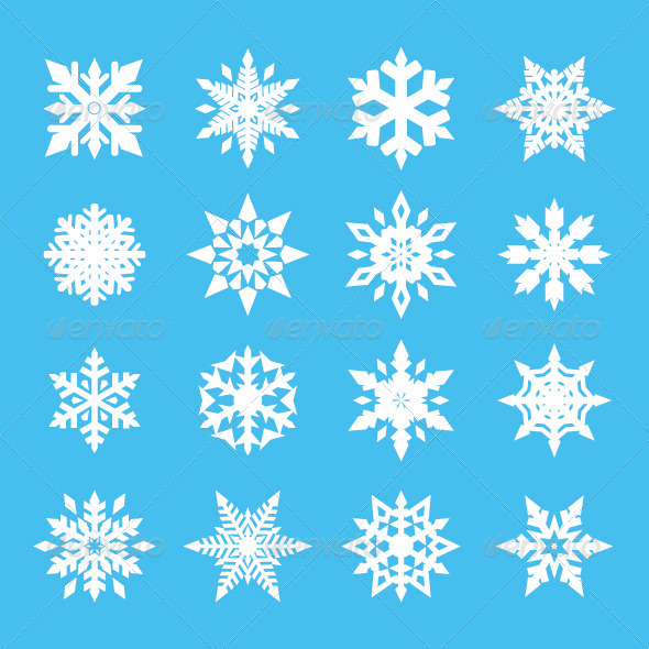 GraphicRiver Snowflake Vector 5682173 GraphicRiver Snowflake Vector 5682173