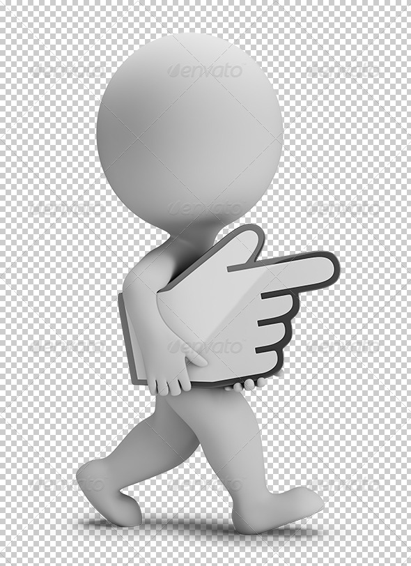 GraphicRiver 3D Small People Carries Hand Cursor 5685443 GraphicRiver 3D Small People Carries Hand Cursor 5685443