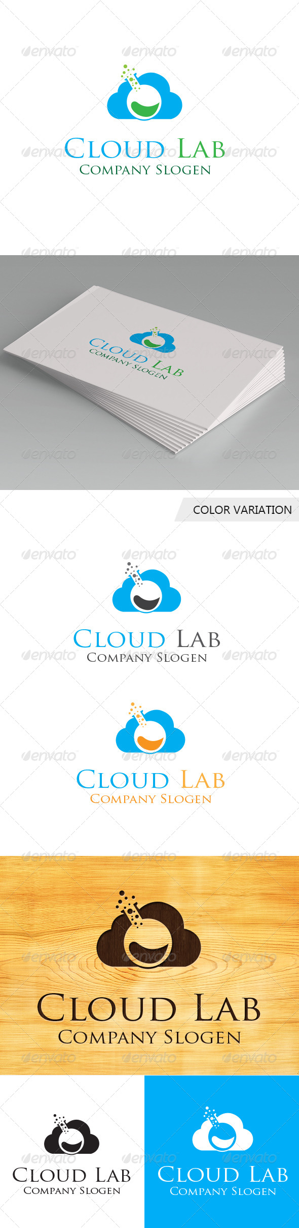 GraphicRiver Cloud Lab Logo Template 5688208 GraphicRiver Cloud Lab Logo Template 5688208