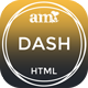 Dash - Modern Resume vCard HTML Template - ThemeForest Item for Sale