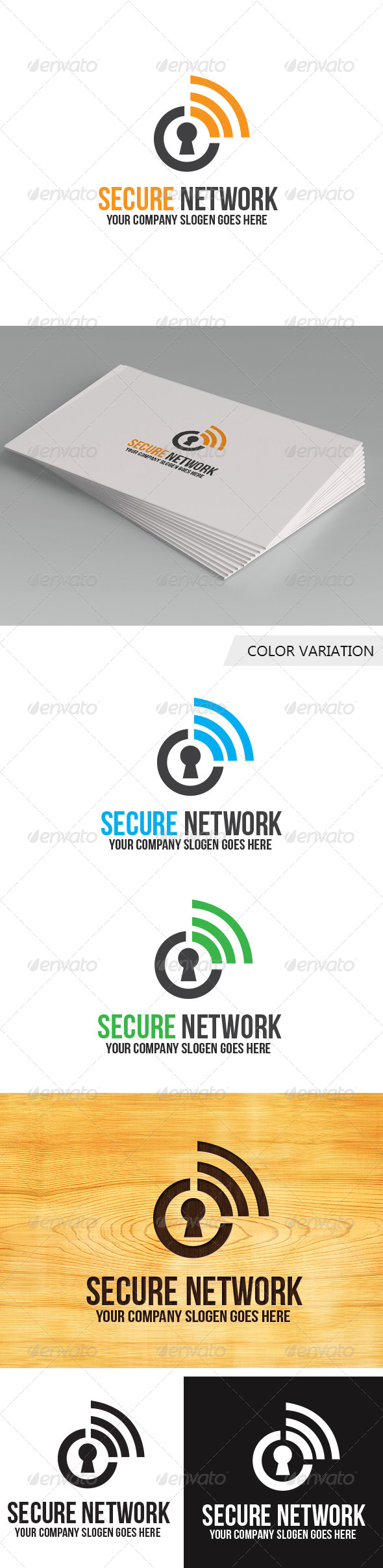 GraphicRiver Secure Network Logo Template 5702871 GraphicRiver Secure Network Logo Template 5702871