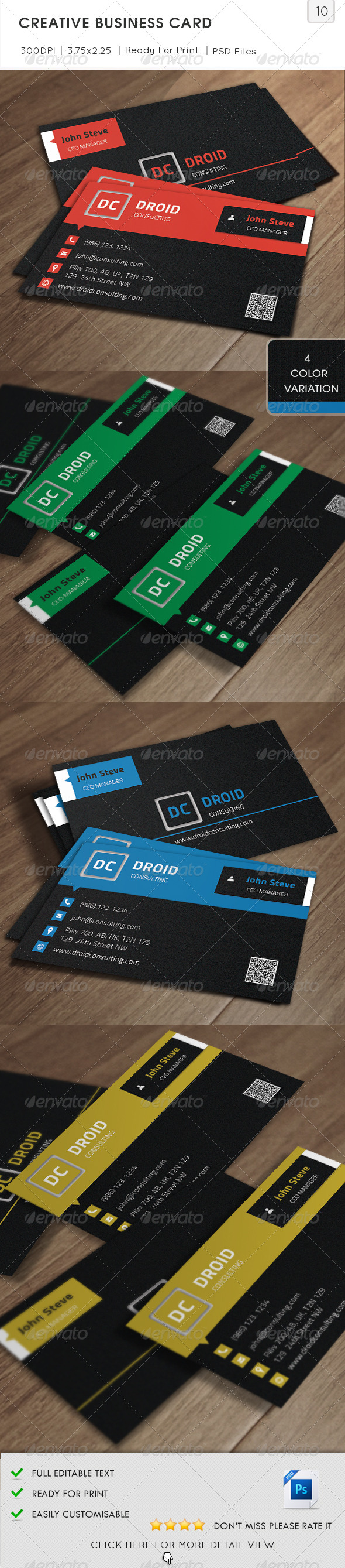 Creative Business Card v10 (Creative)