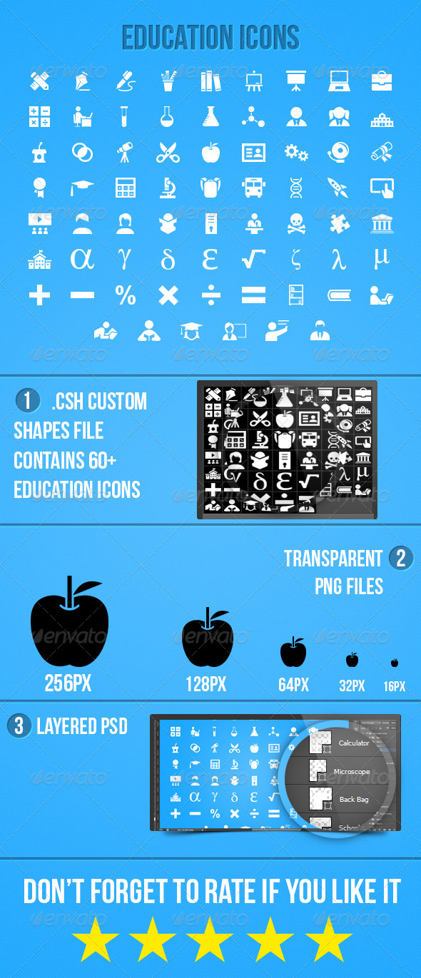 GraphicRiver Education Icons 5706291 GraphicRiver Education Icons 5706291