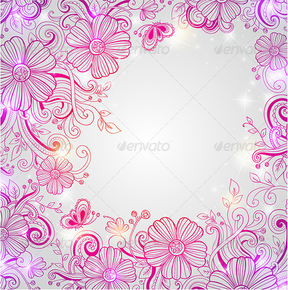 GraphicRiver Abstract Floral Background 5710103 GraphicRiver Abstract Floral Background 5710103