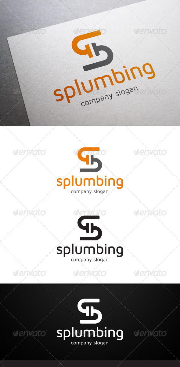 GraphicRiver Splumbing S Letter Logo 5711357 GraphicRiver Splumbing S Letter Logo 5711357